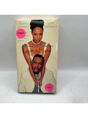 A Thin Line Between Love & Hate (VHS 1996) Comedy R Martin Lawrence Lynn Whitfie